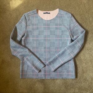 Zara Faux Suede Top size small